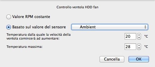 Macs Fan Control - iMac HDD Fan